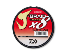 Шнур Daiwa J - Braid Grand x8 Light Grey 135м 0.06мм 