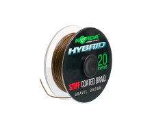 Плетений лідер Korda Hybrid Stiff Weed Green 