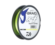 Шнур Daiwa J-Braid x4 Yellow 270м 0.29мм