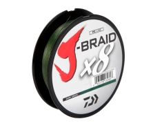 Шнур Daiwa J-Braid x8 Dark Green 150м 0.13мм 