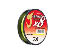 Шнур Daiwa Grand J - Braid x8 Yellow 135м 0.10мм 