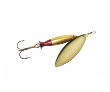Блешня Mepps Aglia Long Heavy Gold/Red 8г