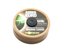 Плетений лідер Korda Arma Kord 50lb 20м Sub Brown 