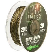 Поводковий матеріал Korda Dark Matter Braid 20 lb 20 м (арт.3838KDMB20)