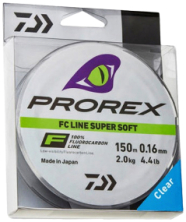 Флюорокарбон Daiwa Prorex FC Line Super Soft 150m 0.20mm 2.9kg