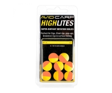 Бойлы искусственные Avid Carp Highlites 10мм Yellow/Orange 
