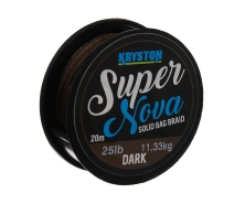 Поводковий матеріал Kryston Super Nova Solid Bag Braid 25lb 20м Dark