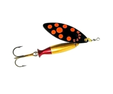 Блешня Mepps Aglia Long Heavy Black/Orange 8г