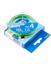 Шнур Gosen Roots X4 150m-PE1.2 21lb light green 