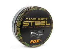 Леска FOX Soft Steel Light Camo 0,309 мм, 1000 м 