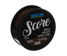 Ледкор Kryston Score Heavyweight Leadcore 35 lb 10 м Dark