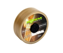 Плетений лідер Korda Super Natural Gravel Brown 18 lb (арт.3838KSNB)