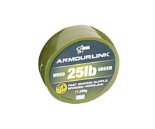 Повідковий матеріал без оболонки Nash Armourlink 20м 25lb Weed