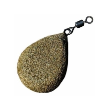 Грузило Korda Textured Flat Pear Swivel 2.5oz 70г 