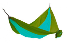 Гамак KingCamp Parachute Hammock. Dark green/Cyan 