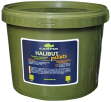 Пеллетс Carpio Halibut 20mm 20kg