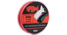 Шнур SPOMB Braid 300m 9kg 20lb 0.18mm к:red 