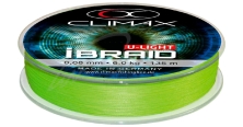 Шнур Climax iBraid 4 UL chartreuse 135m 0.04mm 3.0kg 