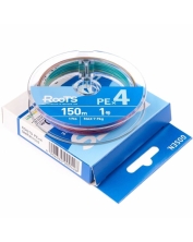 Шнур Gosen Roots X4 150m PE1.0 17lb multicolor 