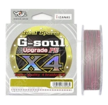 Шнур YGK G-Soul X4 Upgrade 150m multicolor #1.5/25lb