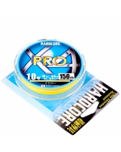 Шнур Duel Hardcore X4 Pro 150м PE1.0 18lb Yellow 