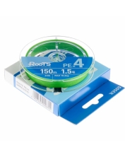 Шнур Gosen Roots X4 150m-PE1.5 23lb light green 