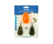 Годівниця Cralusso Sensitive Method Basket Set 2+1pcs/set 50г 
