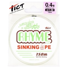 Шнур Tict Rhyme 150m PE0.4 5.5lb 