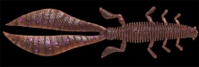 Силиконовая приманка MEGABASS PATALIRO 3.5&quot; CINNAMON/PURPLE FLAKE