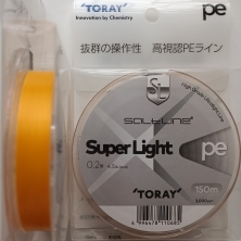 Плетеный шнур TORAY SALTLINE SUPER LIGHT PE 150M #0.2