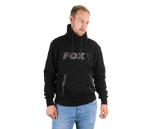 Худи с высоким воротником Fox High Neck Black/Camo XXXL