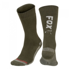 Носки Fox Collection Green Silver Thermolite Long Socks 10-13UK/44-47EU пара