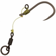 Готовый поводок для  Chod оснасток Korda Chod Rig Long Size 8 Barbed - 5 cm 3шт