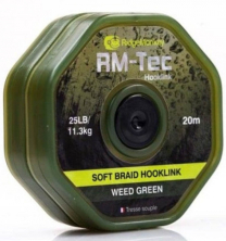 Поводковый материал Ridge Monkey RM-TEC SOFT COATED HOOKLINK Camo 25LB 20m