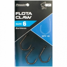 Гачки безбороді Nash Flota Claw Hooks Barbless Size 7 10шт 