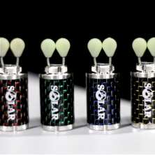 Головка свингера Solar Titanium Colours Carbon Indicator Green 1шт