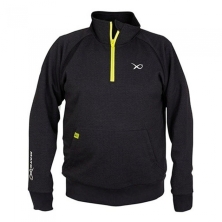 Толстовка Matrix Minimal Black/Marl + Lime 1/4 Zip XL 1шт 
