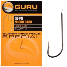 Крючки Guru Super Fine Pole Hook Size 16 10шт