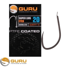 Крючки безбородые Guru Super LWG Eyed Barbless Size 14 10шт