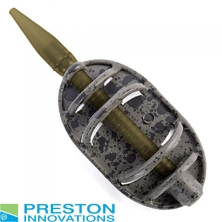 Кормушка методная Preston Ics In-Line Dura Flat Method Mini 15g 1шт