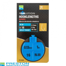 Готовый поводок Preston Revalution Hooklengths N30 № 14 10шт