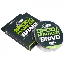 Шнур сподовий / маркерний Nash Spod and Marker Braid Lo-Viz Green Green 25lb/0.18mm 300m 