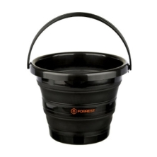 Ведро Forrest Folding bucket силиконовое складное черный 5L (FFB5Black)
