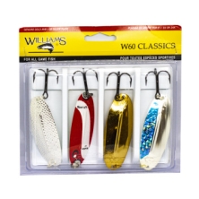 Набор блесен Williams Classic 4-Pack W60 Kit (4-60-ASST)