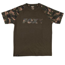 Футболка Fox Khaki/Camo Raglan T-Shirt M (CFX014)