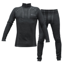 Термобілизна Viverra Soft Warm ZIP Black M (РБ-2230152) 