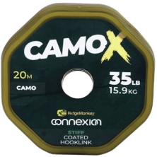 Поводковый материал Ridge Monkey Connexion CamoX Stiff Coated Hooklink 20m 35lb/15.9kg (9168.03.43)