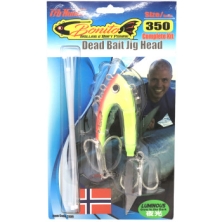 Головка монтажная  Bonito Dead Bait jig head-complete Kit 2-Red Head Luminous 350g (P510935002) (арт.1919925658)