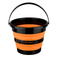 Ведро Forrest Folding bucket силиконовое складное оранжевый 10L (FFB10Orange)