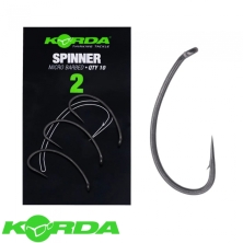 Крючки Korda Spinner Hook Size 2 10шт